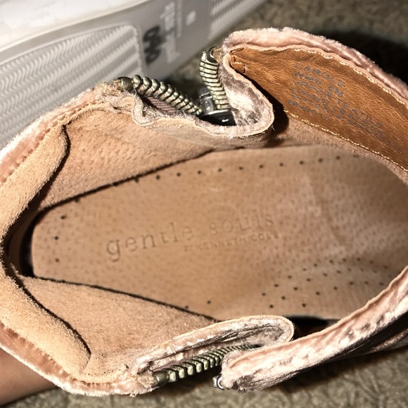 Gentle souls velvet sneakers - Picture 2 of 4